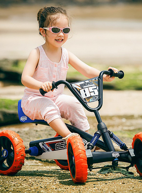 荷兰BERG儿童卡丁车四轮脚踏自行车男女孩2-3一5岁小孩脚蹬玩具车