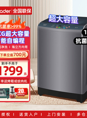 【新款】海尔Leader波轮12kg大容量洗衣机家用全自动Z960官方旗舰