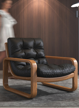 简约现代铁艺沙发椅子休闲躺椅出租房小户型客厅卧室懒人沙发