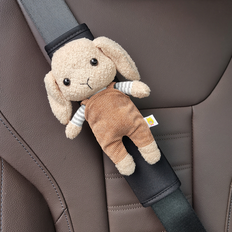 汽车安全带护肩套可爱卡通兔子创意车载保险带保护套内装饰用品女