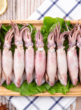 海兔子满籽笔管鱼新鲜带籽纯籽籽乌子乌小鱿鱼乌贼生鲜海鲜冷冻货
