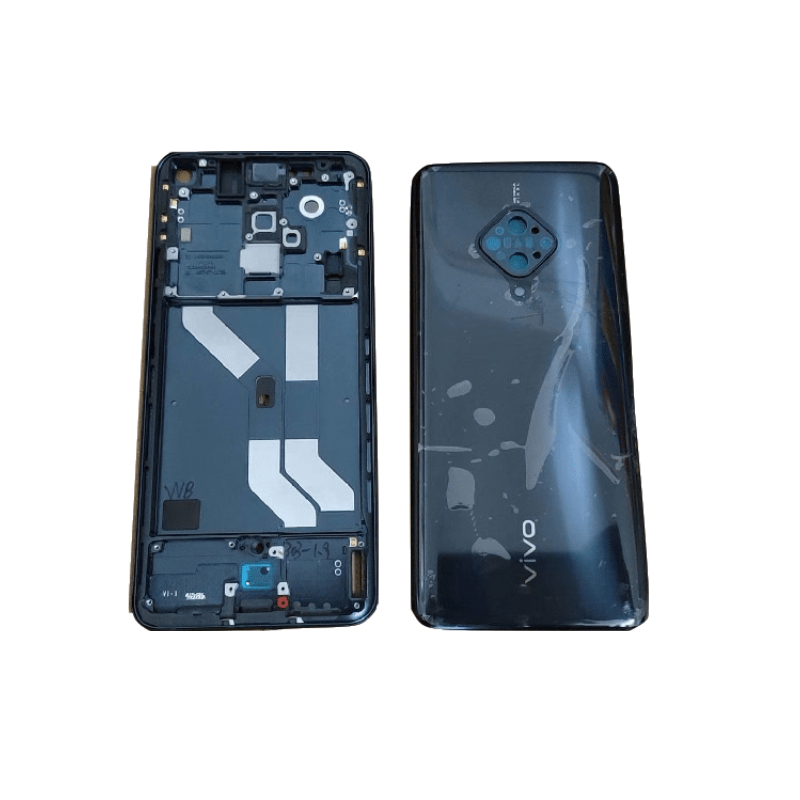 适应ViVO S5原装后盖S5电池后盖手机后壳玻璃 S5前壳中框屏幕边框