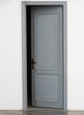 木朵朵家具原木室内门定制红橡木美式北欧简约全实木卧室门套装门
