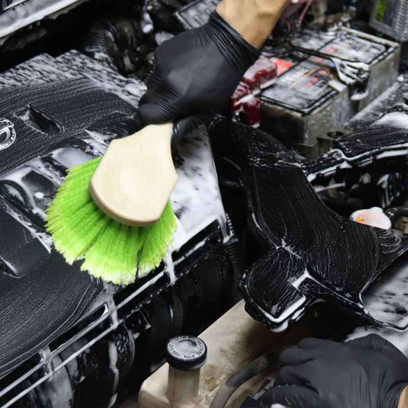 洗车毛刷轮毂刷子洗车专用清洗刷轮胎刷汽车美容清洗用品软毛刷