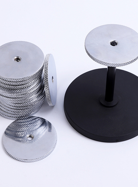 钢铁圆片强力磁底座配件diy吸铁石摄影创意1/4螺丝通用手机支架3c