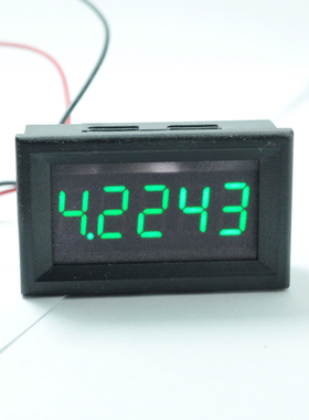 高精度四位半 电压表5 数字数码管表位显示  显示超 数显头电压表