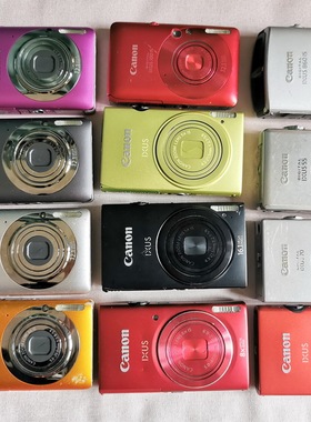 Canon/佳能 IXUS 100 IS 数码相机二手高清老式照相机CCD复古港风