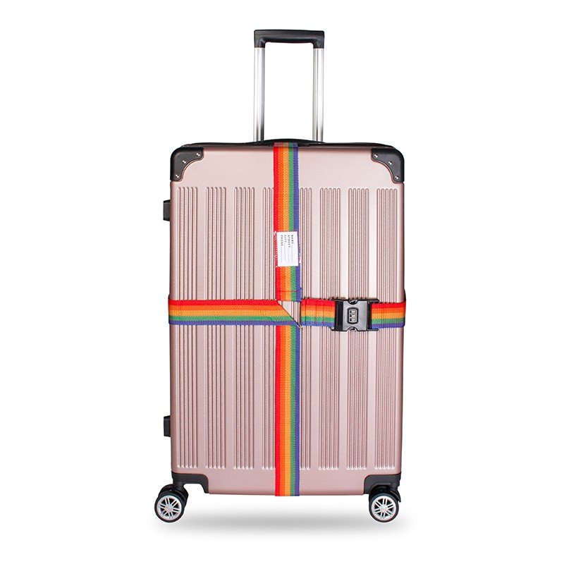 旅行李箱捆绑带拉杆箱捆扎带托运加固十字打包带过年出国旅游用品