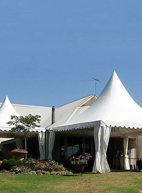 户外尖顶帐篷欧式帐篷婚礼摄影白色帐篷展会活动广告帐篷车展帐篷