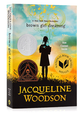黑人女孩的梦想 Brown Girl Dreaming 英文原版小说 纽伯瑞儿童文学银奖 历史故事书 进口书籍 Jacqueline Woodson