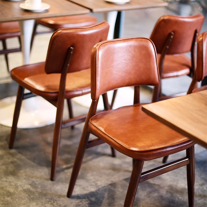 美式复古工业风椅子设计师创意loft靠背凳子北欧家用铁艺餐椅