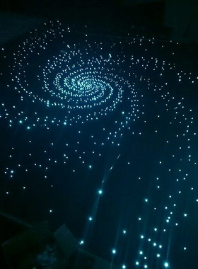 星空顶光纤灯LED满天星影音室KTV酒店会所星光顶灯饰流星宇宙漩涡