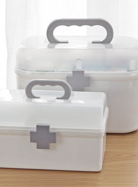 医药箱医疗药品家庭装学生宿舍药物收纳盒儿童宝宝包家用小药盒