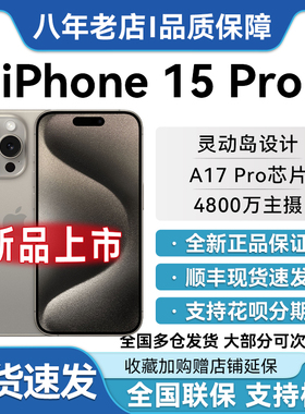 Apple/苹果 iPhone 15 Pro2023年新款全新原封国行正品双卡5G手机