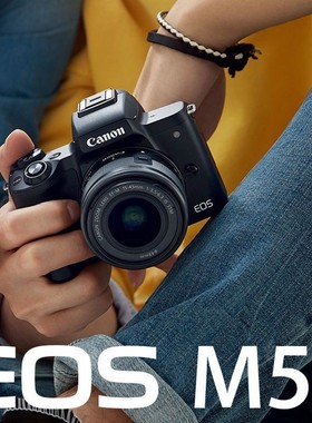 Canon/佳能 M50II M50M100M200入门专业4K高清数码照相机自拍微单