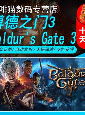 PC正版Steam中文游戏 博德之门3 国区礼物 自动发货/港/俄/阿/土礼物丨成品号Baldur's Gate 3正版激活非共享