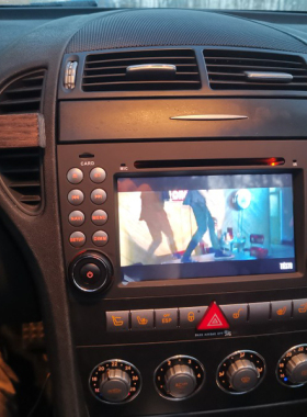 适用2006-2011款奔驰SLK280 SLK300 SLK350 R171安卓车载DVD导航