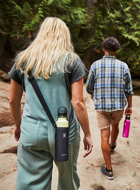 Hydro Flask山水悦瓶单肩式保温杯套安全保护套斜跨运动户外杯套