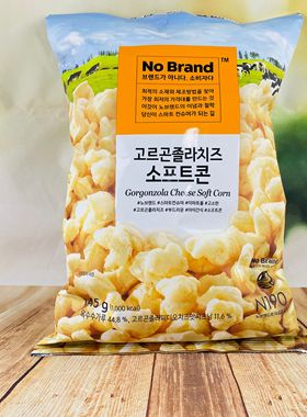 Nobrand诺倍得芝士奶酪玉米卷145g*2袋玉米条爆米花韩国进口零食