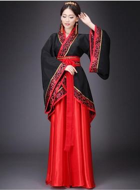 精选款古装中式汉式婚礼服红色娘郎结婚服喜服汉服唐朝汉朝男女
