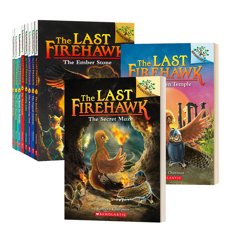 The Last Firehawk 火鹰传奇#1-11 学乐大树系列  虚构探险 儿童分级读物 英文原版 桥梁章节书 暑期阅读 4-9岁