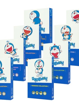 Doraemon 哆啦A梦漫画8册套装 儿童经典英语漫画书 Dinosaurs/Romance/Emotions/Horror 课外读物 英文原版进口图书