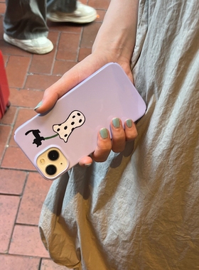 原创香芋紫猫咪ins小众适用于苹果iphone14pro手机壳13创意11全包不会撞壳的手机壳情侣保护套xr高级感12个性
