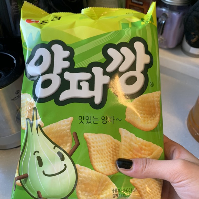 农心洋葱味片83g韩国进口零食小食品膨化
