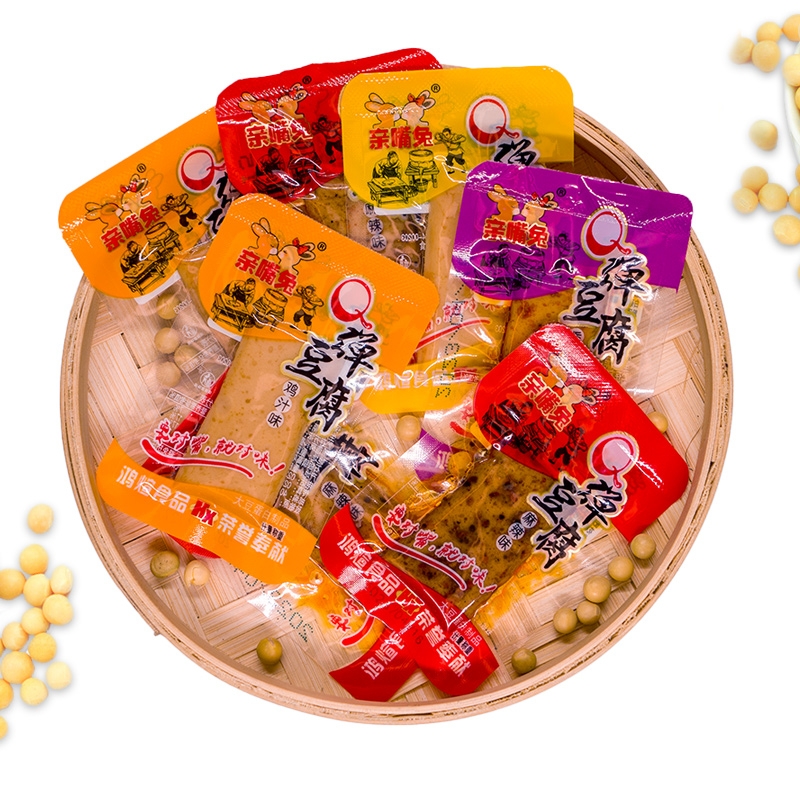【3元3件】10包手磨豆干零食麻辣小吃休闲食品独立小包装FBT