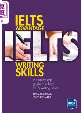预售 IELTS Advantage Writing Skills  Delta Exam Preparation雅思考试提高写作技巧 英文原版进口教材教辅参考书【中商原版】