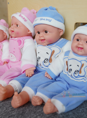 仿真娃娃家婴儿幼儿园小班早教幼儿区域角布置材料女孩玩具洋娃娃