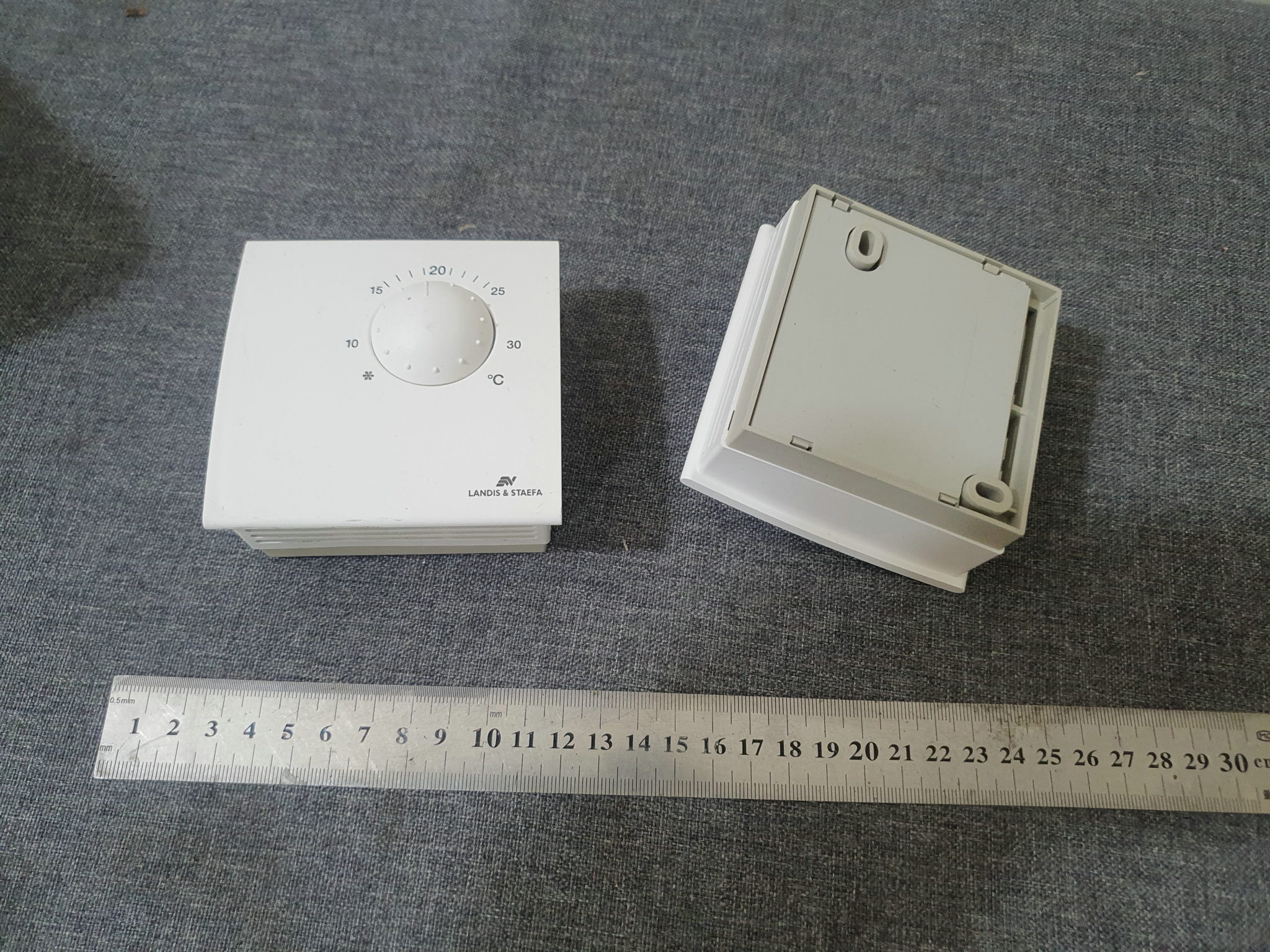 西门子landis staefa 机械温控器0-30度 中央空调 暖气温度控制器