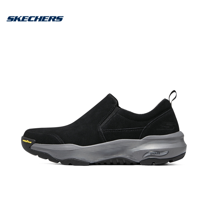 Skechers斯凯奇冬季新款男鞋运动鞋户外休闲鞋216462-BLK