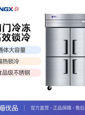星星(XINGX) BD-840E800L商用立式冷冻柜 全冷冻商用四门厨房冰箱