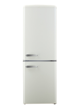 金松BCD-203R复古冰箱大型冷藏冷冻静音双门家用经典彩色网红冰箱
