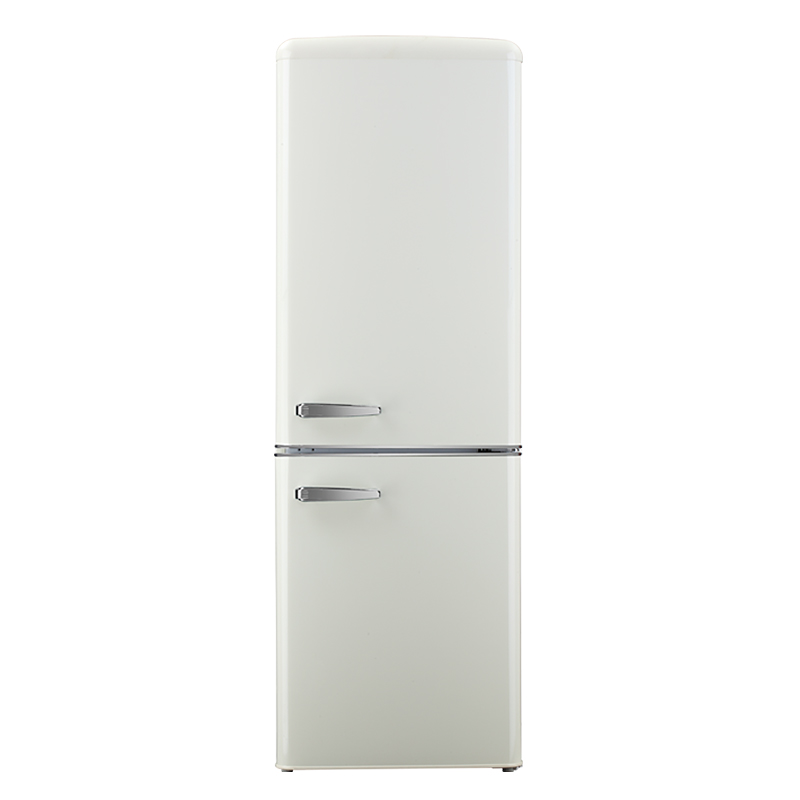 金松BCD-203R复古冰箱大型冷藏冷冻静音双门家用经典彩色网红冰箱