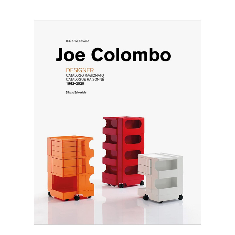 【预售】Joe Colombo作品集 意大利设计师乔·科伦博设计目录1962-2020 Catalogue Raisonne 英文原版工业家居产品设计画册
