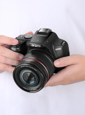 ordro/ 欧达 G700专业高清数码相机12倍变焦4K超高清录像wifi学生