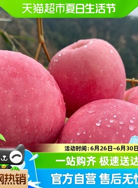 陕西洛川苹果新鲜应季水果酸甜可口整箱包邮