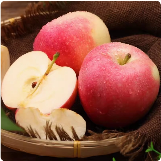 【芭芭农场】新鲜水果陕西高原红富士苹果带箱4.5斤装坏果包赔