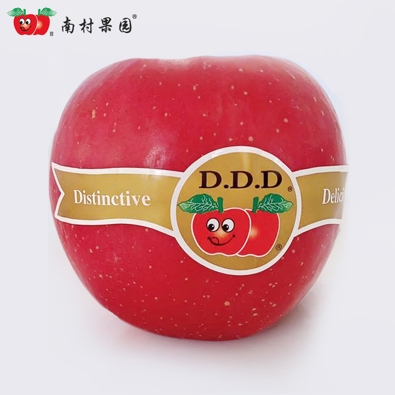 山东烟台苹果南村果园DDD栖霞红富士大果产地直发新鲜水果礼盒装