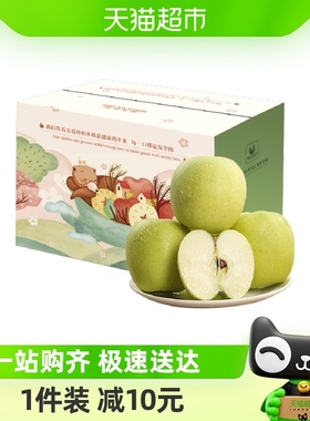 庆新庄园甘肃苹果水果瑞雪苹果2kg彩箱家庭装脆甜多汁