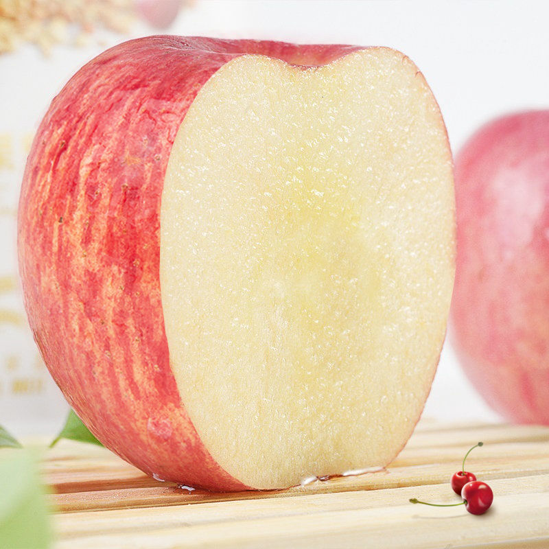 陕西洛川红富士苹果水果新鲜整箱当季脆甜丑平果整箱10淘客天降