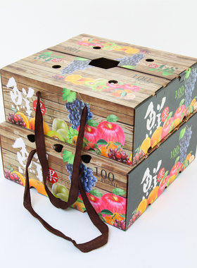 水果包装现货水果礼盒苹果包装盒纸盒通用水果包装礼盒批发水果盒