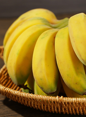 千果千园正宗苹果蕉3/4斤小胖蕉香蕉当季水果软糯banana礼盒装