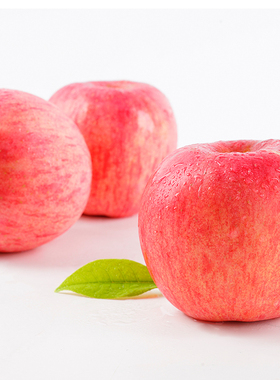 正宗陕西洛川红富士苹果惊喜试吃6枚中果新鲜水果礼盒装包邮