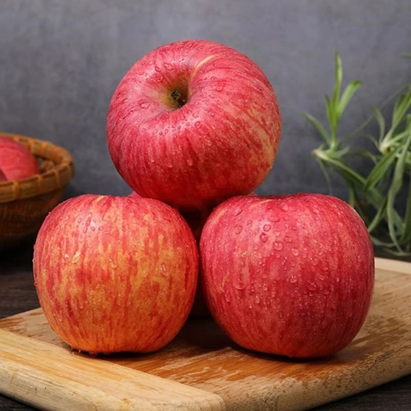 【数乡宝藏】山东烟台红富士苹果8.5斤水果新鲜应当季苹果整箱a