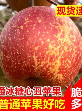 云南昭通冰糖心丑苹果10斤水果新鲜当季整箱红富士苹果包邮脆甜