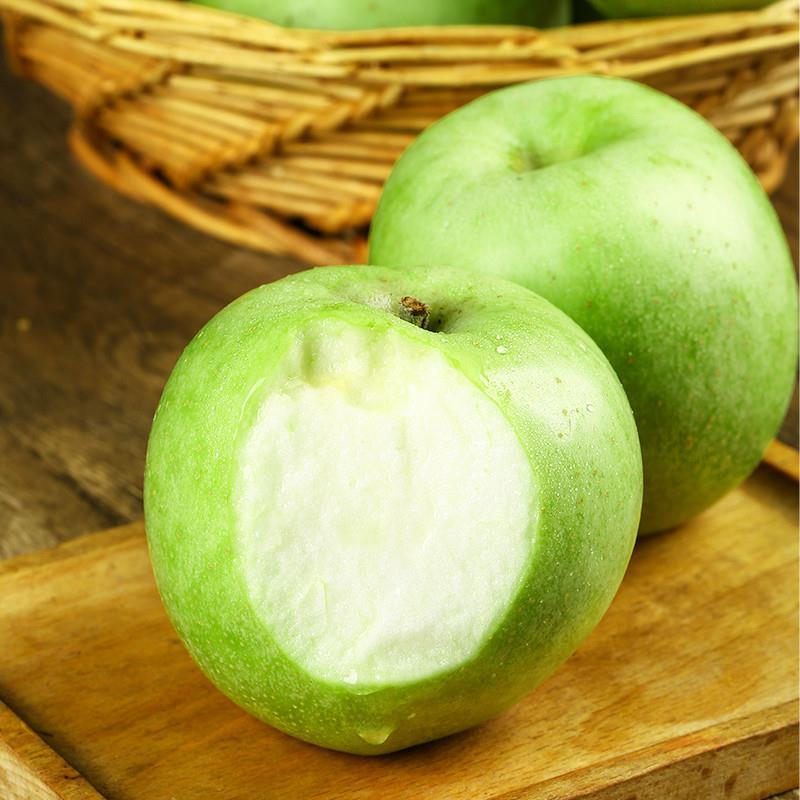 正宗王林青苹果当季新鲜水果脆甜10斤青森春季绿苹果王琳雀斑玉林