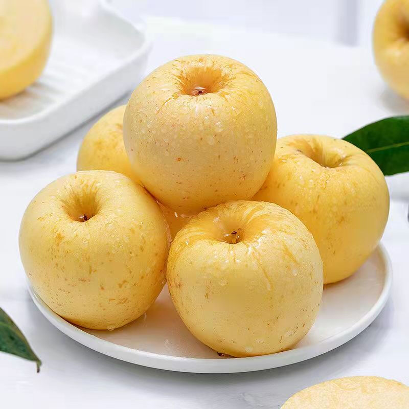 山东烟台黄金牛奶苹果奶油富士新鲜水果当季丑苹果10斤